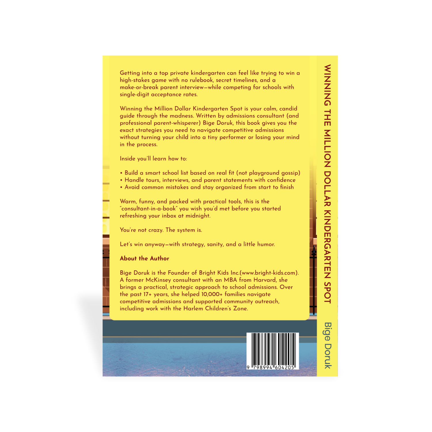 Winning the Million Dollar Kindergarten Spot (Paperback)